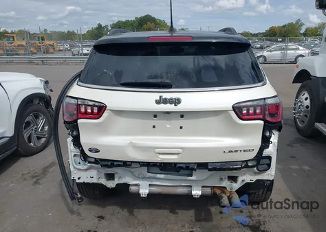 2018 Jeep Compass Limited Fwd z USA, uszkodzony, nr VIN 3C4NJCCB1JT487148